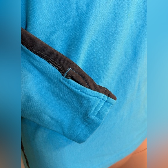 Under Armour blue grey pullover sweater long sleeve thermal winter ski - Picture 3 of 7